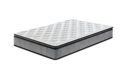 A mattress from the brand new sofa bed on PNG transparent background . Cut-Out Clipping Path With Adobe Photoshop Pen Tool . PNG Transparent sofa bed