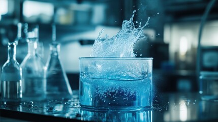 Fluid Dynamics and Electrorheological Behavior in Laboratory Experiment