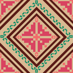 fabric florals pattern pixel geometric minimalist