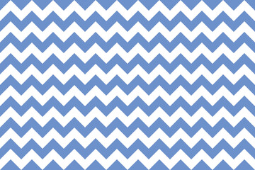 CornflowerBlue and white color Zig zag seamless pattern.