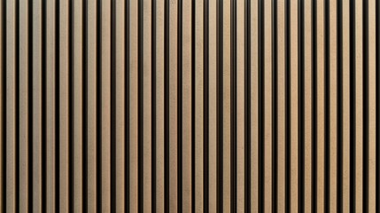 Obraz premium Vertical metallic rods or bars casting shadows on a textured surface, creating a pattern of alternating light and dark stripes.