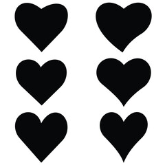 heart icons set 53
