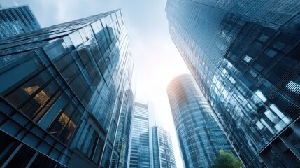 Naklejka premium Cityscape architecture