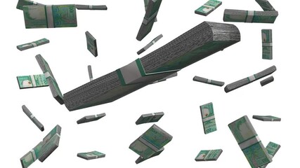 Discovering the beauty of Aruban florin currency in vibrant stacks