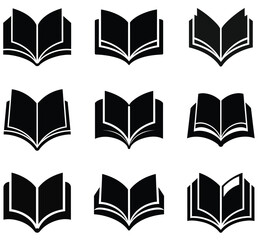 "Professional Book Icon Set for Educational Design