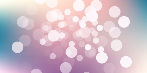 Vector illustration blur bokeh background blue tone color.Template for business. summer, spring