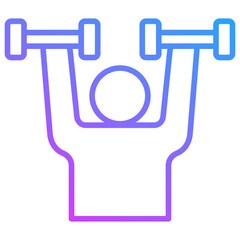 Dumbbell Exercise Icon