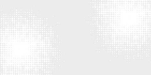 Dot white gray wave light technology texture background. Abstract big data digital concept.modern arts dotted