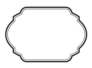 Fototapeta premium Vintage Ornate Borders and Frames Design – Decorative Retro Elements Vector Illustration