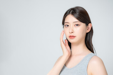 Fototapeta premium 女性 ビューティー スキンケア