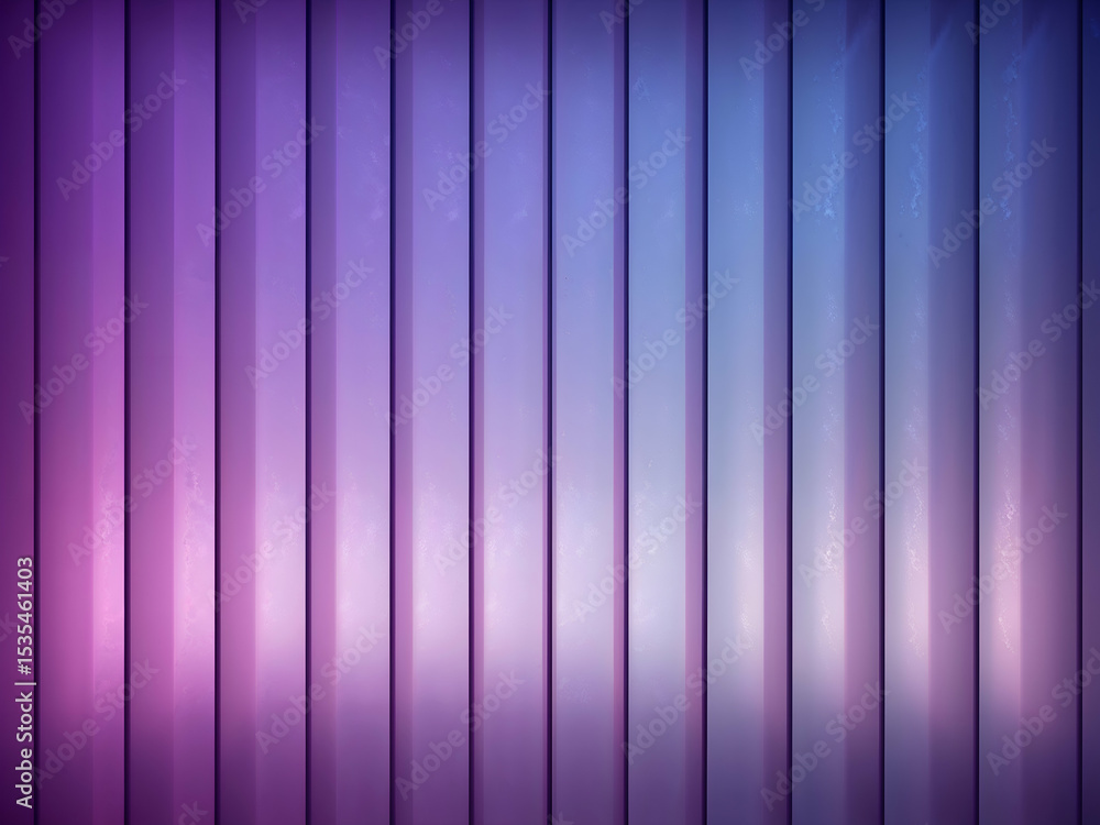 Poster a captivating gradient, vertical rectangular bars displaying a harmonious transition between purple 