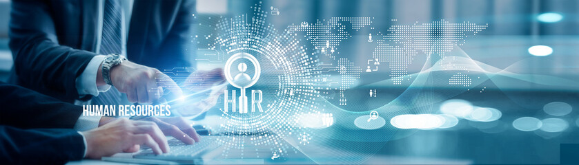 Business colleagues and analysis Human Resources strengthen teamwork, improve employee engagement,...