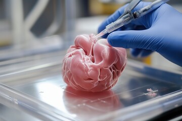 Scientists make artificial organs with 3D printing.