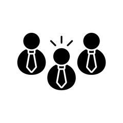 Icon a staff, isolated against a clean background.