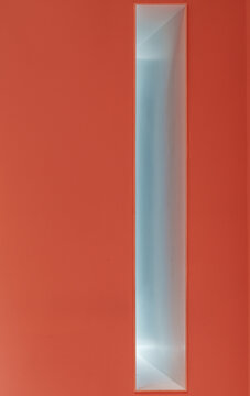 Long windows on the wall