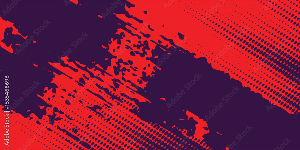 Aufkleber halftone on blue background. vector dots glitter or halftone glitter pattern texture pop art style b
