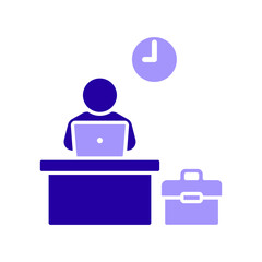 Icon a occupation, isolated against a clean background.