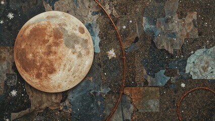 Celestial Visions A Radiant #Moon Collection Through Time and Texture