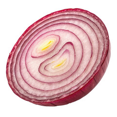 red onion slice transparant background	