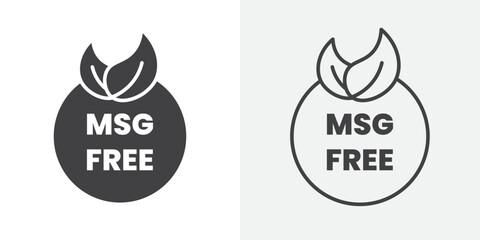Msg free icon Line graphics illustration