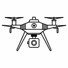 hand drawn vector illustration of a microscope