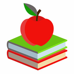 apple and books