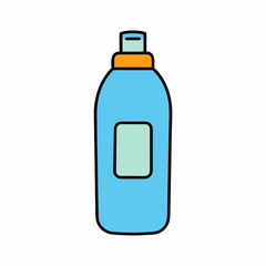 plastic bottle of water