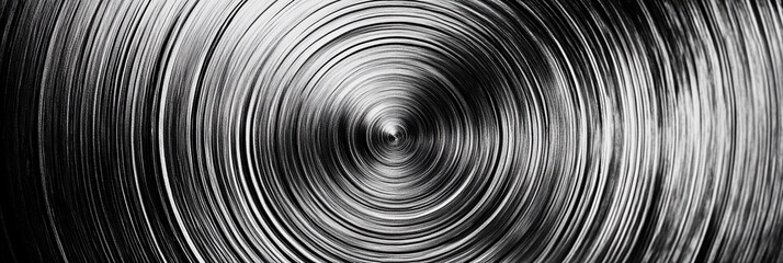 Obraz premium Abstract close-up of textured metallic circular patterns Generative AI