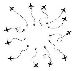 The flight is normal. The plane is heading for landing.