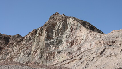 beautiful mountain scenery in summer.Mountains in Death Valley National Park, California, United States.