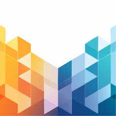 Fototapeta premium vector Modern gradient poster background vector.