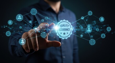 Fototapeta premium Networked Quality: Assuring Excellence in a Connected World