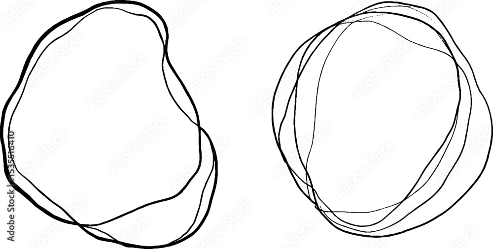 Poster minimalist line art pebble patterns for design projects