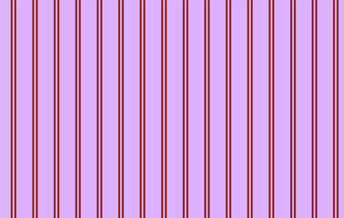 Vertical double thin red stripes on purple background.
