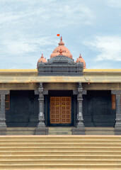 Vivekananda Rock Memorial which is a monument and popular tourist attraction in Kanyakumari, Tamil...