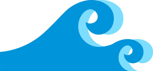 출렁이는 파도 물결