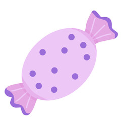 Candy Purple Polka Dots