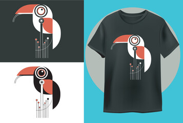 Creative T Shirt Design Vector Illustration