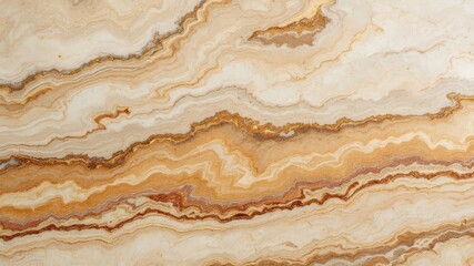 Fototapeta premium Onyx Stone Texture: An eye-level perspective captures the organic beauty of a meticulously polished onyx stone, revealing the intricate patterns and captivating textures.