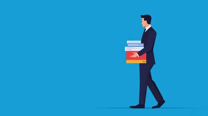 tax return with deduction and return deadline. Taxpayer rushing to file return before deadline with deduction documents in hand