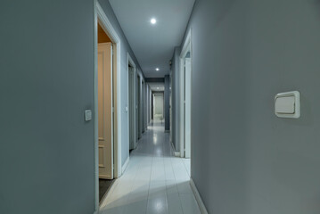 A well-designed hallway optimizes this circulation,