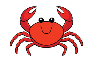 Crab  vector illustration, Set of  Crab  vector 