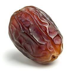 Close up studio shot of a delicious, sweet, and healthy date fruit