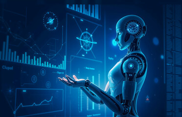 Intelligent Robot Data Analysis Scene