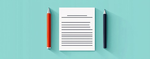 tax preparation with expense report and checklist. Conceptual art of checklist and expense icons linking into tax return document