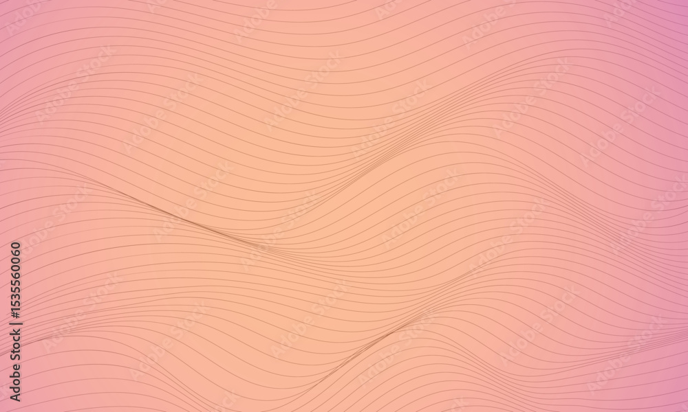Aufkleber abstract gradient background with wave line smooth flow and modern design new 2025 trendy unique