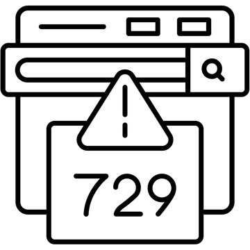 729 Error Icon