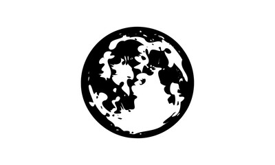 globe vector illustration, planet globe, globe in space vector design