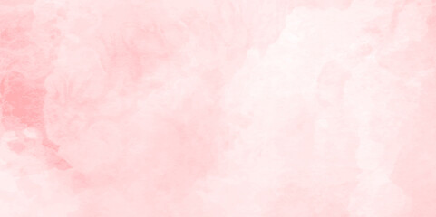 Light pink background with hand paint watercolor alpha grunge texture. pink watercolor marble grunge. soft pink watercolor texture with brush painted watercolor stains. hand drawn vector texture.
