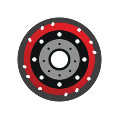 disk brake vector
